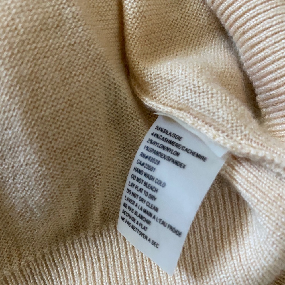 Silk and Cashmere Blend Sweater - Picture 7 of 7